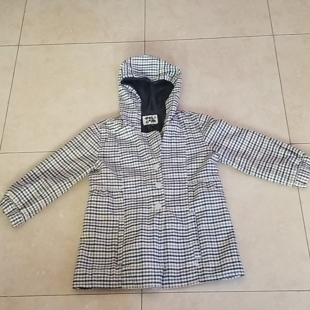 Volcom Plaid Hoodie Jacket